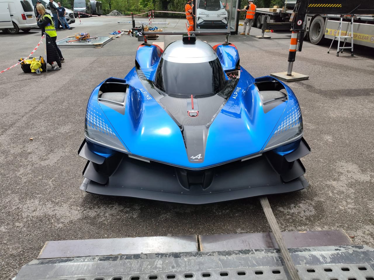 Alpine Hypercar at Goodwood — prepared and detailed by Carswells