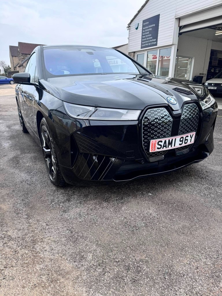BMW iX electric SUV — showroom-fresh finish after a Signature Valet